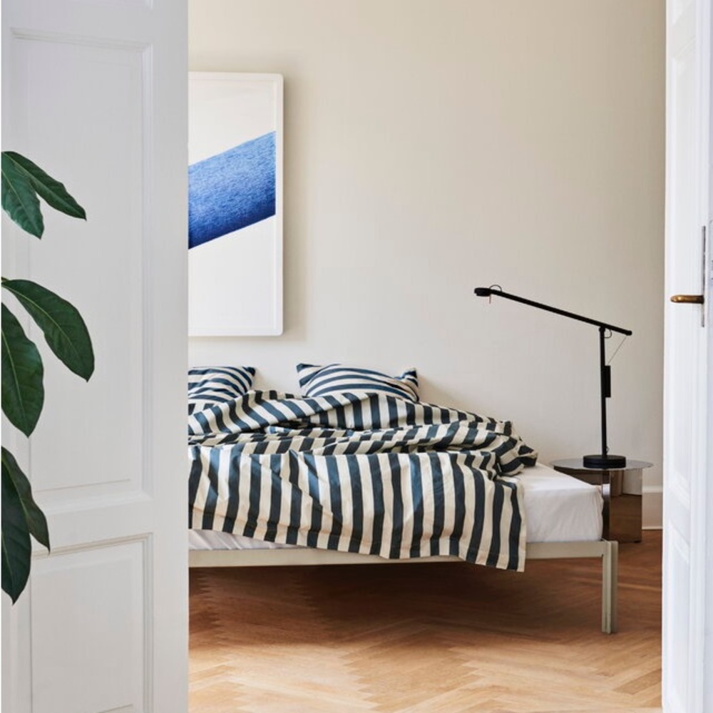 HAY Été full/queen duvet cover in dark green